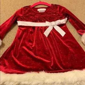 Bonnie baby Christmas dress